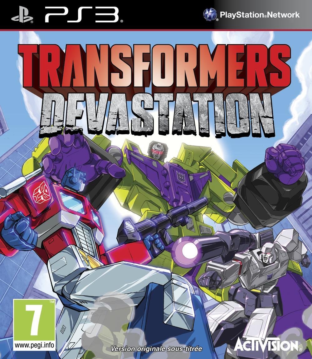 jaquette de Transformers: Devastation sur Playstation 3