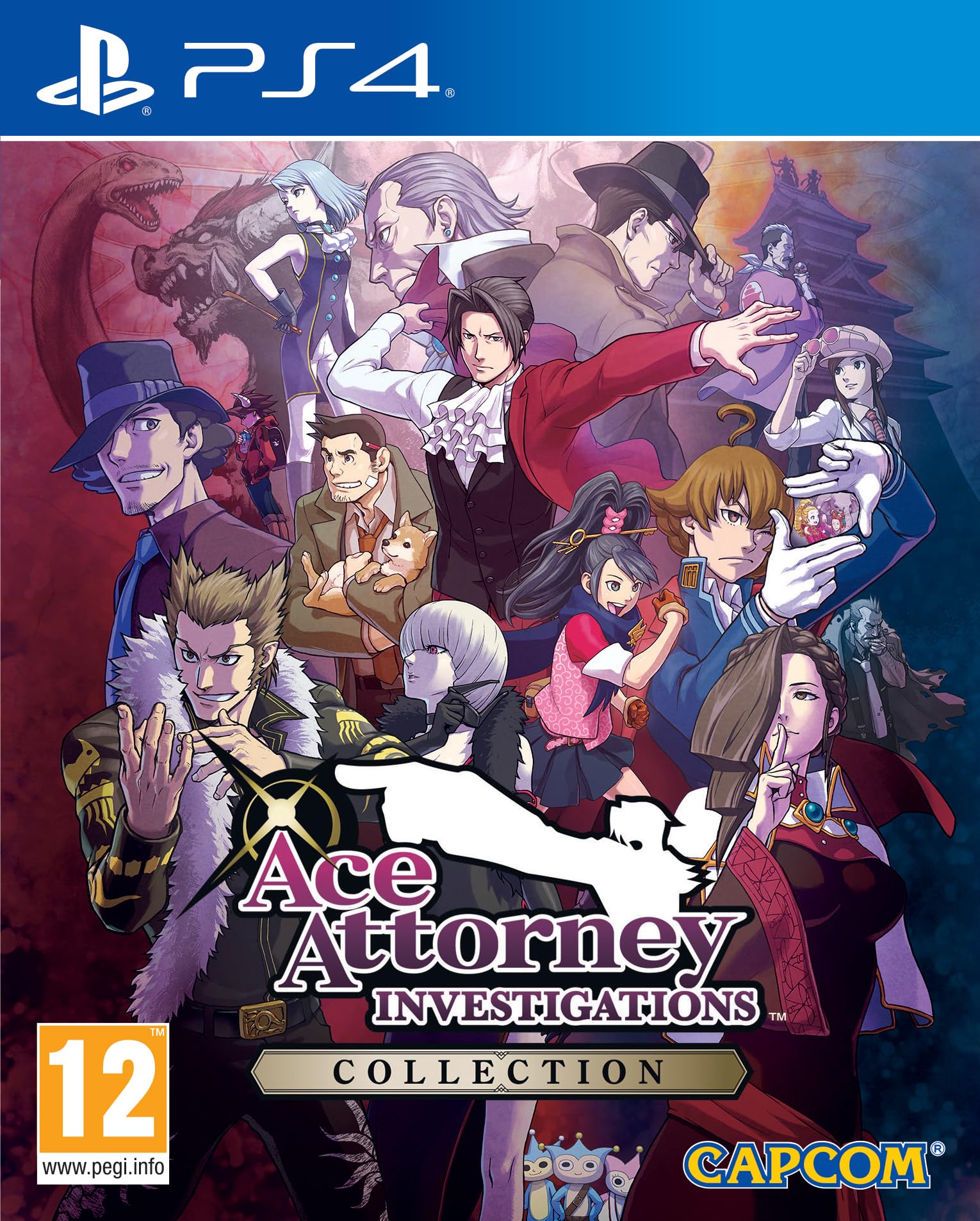 jaquette reduite de Ace Attorney Investigations Collection sur Playstation 4