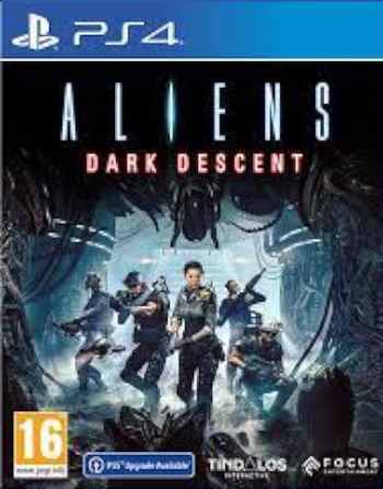 jaquette reduite de Aliens Dark Descent sur Playstation 4