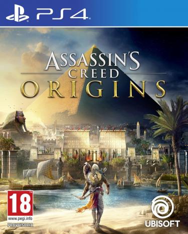 jaquette reduite de Assassin's Creed Origins sur Playstation 4