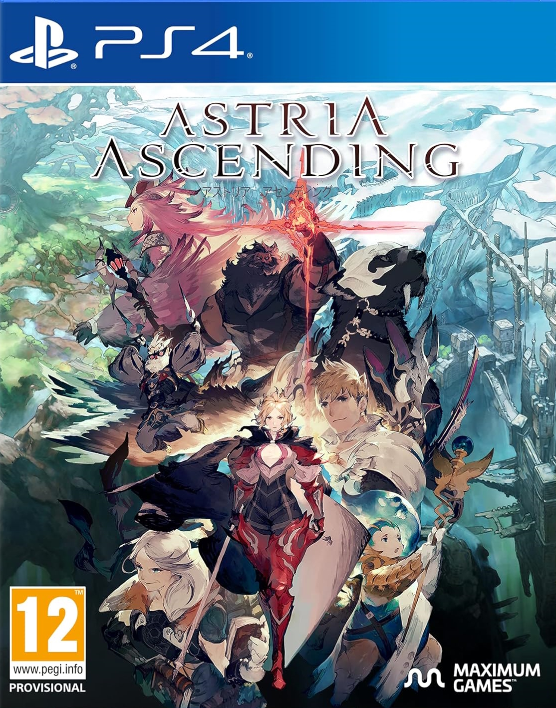 jaquette reduite de Astria Ascending sur Playstation 4