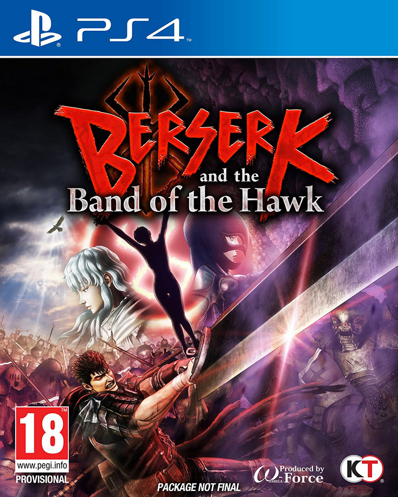 jaquette reduite de Berserk and the Band of the Hawk sur Playstation 4