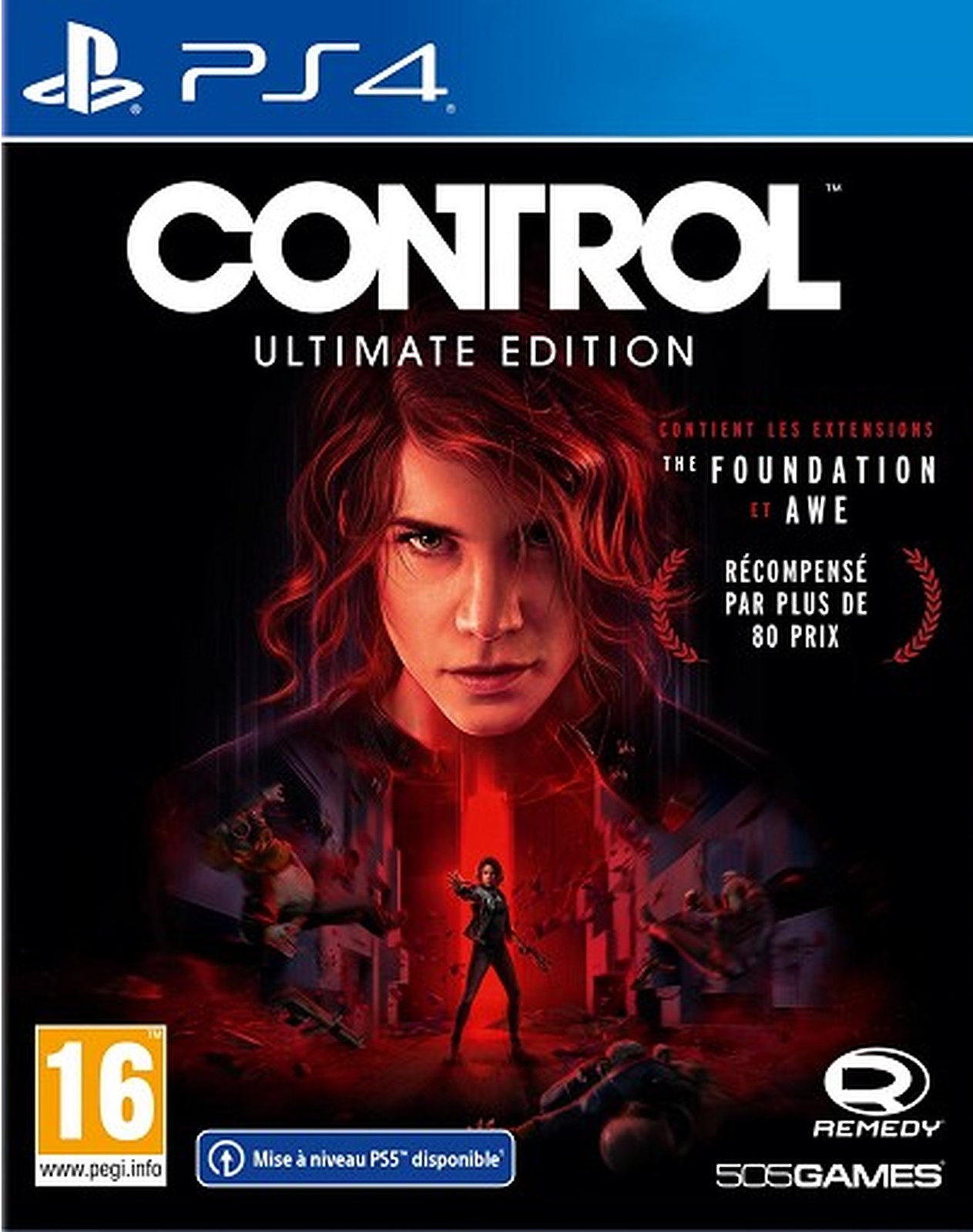 jaquette reduite de Control Ultimate Edition sur Playstation 4