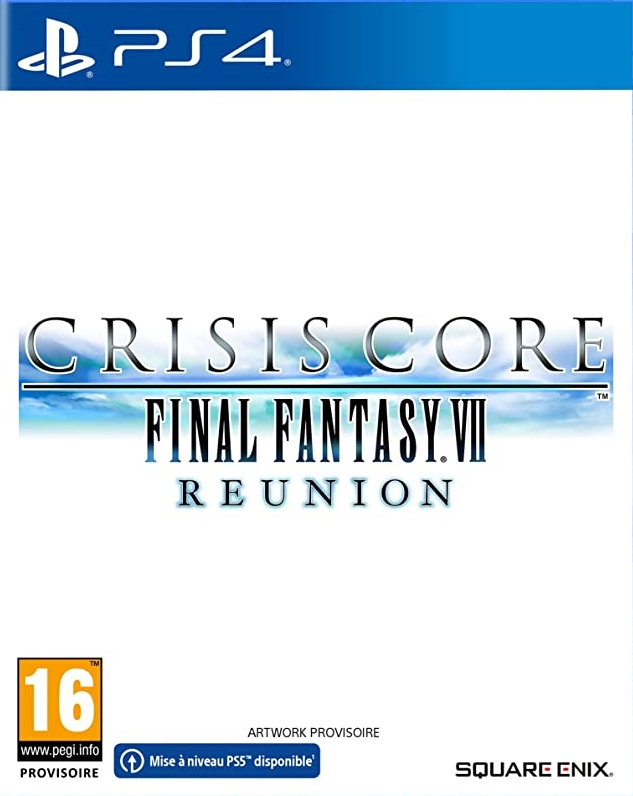 jaquette reduite de Crisis Core: Final Fantasy VII Reunion sur Playstation 4