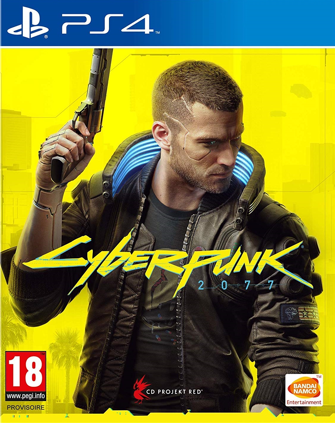 jaquette de Cyberpunk 2077 sur Playstation 4