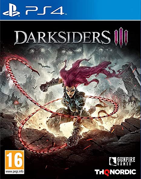 jaquette reduite de Darksiders III sur Playstation 4