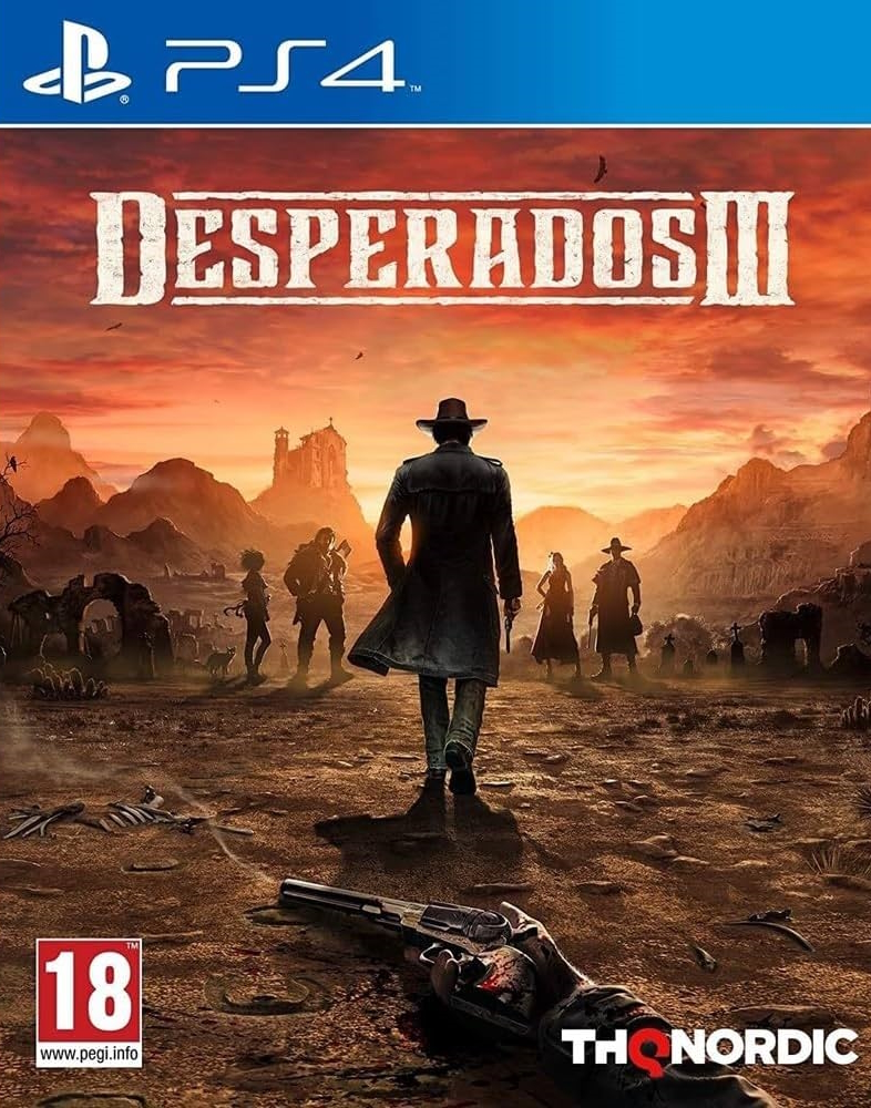 jaquette de Desperados III sur Playstation 4