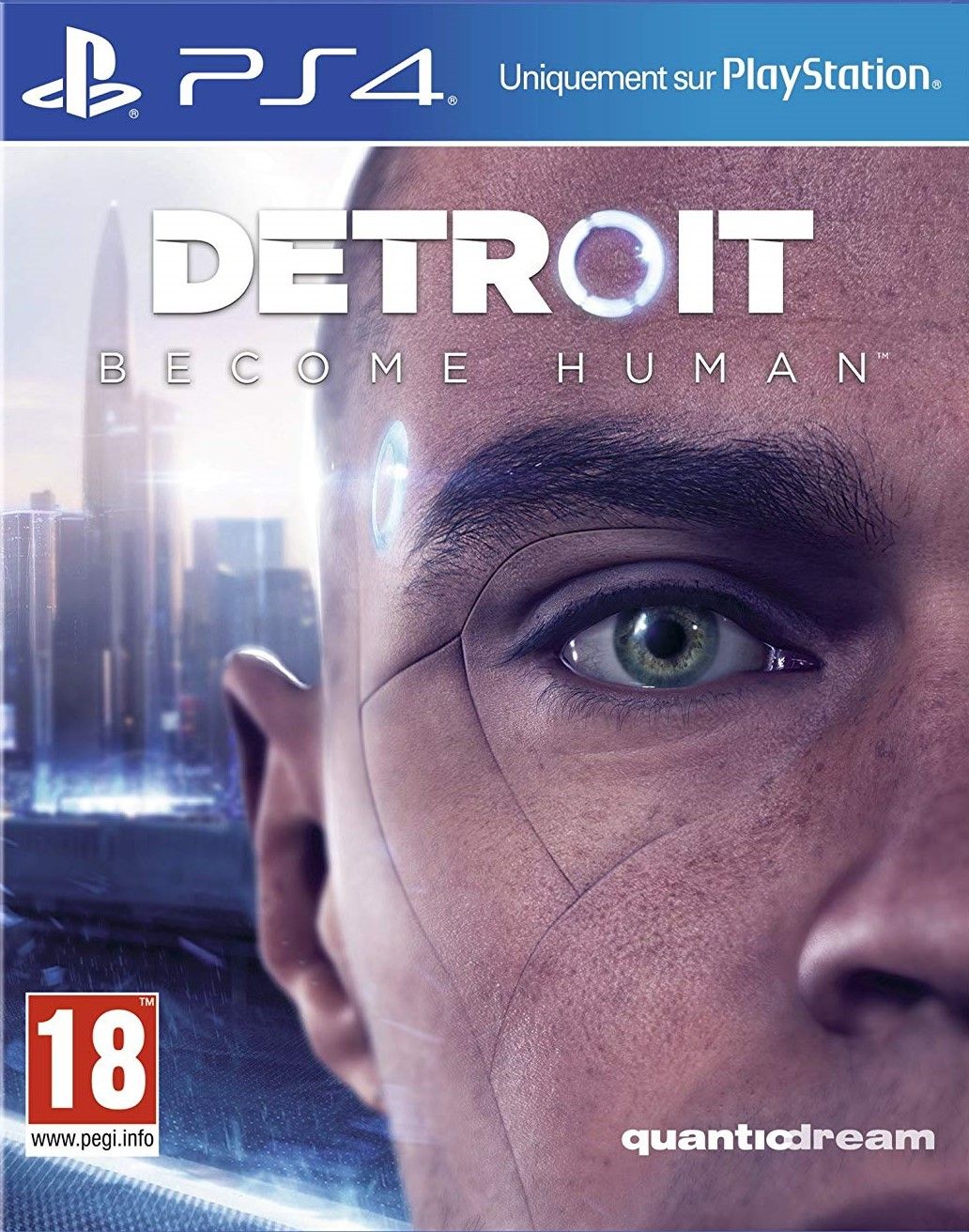 jaquette reduite de Detroit: Become Human sur Playstation 4