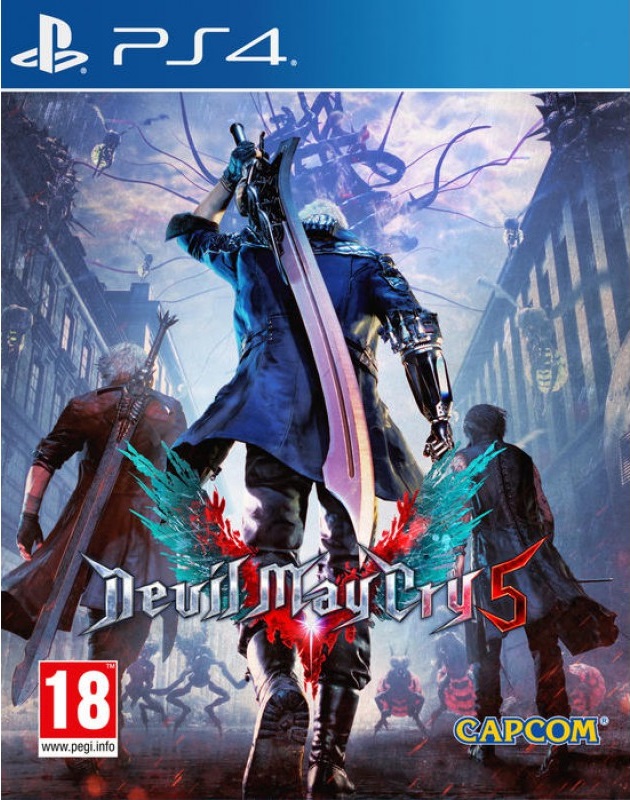 jaquette reduite de Devil May Cry 5 sur Playstation 4