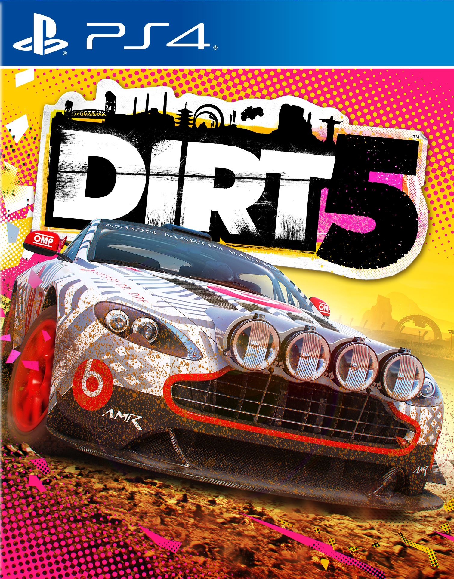 jaquette reduite de DIRT 5 sur Playstation 4