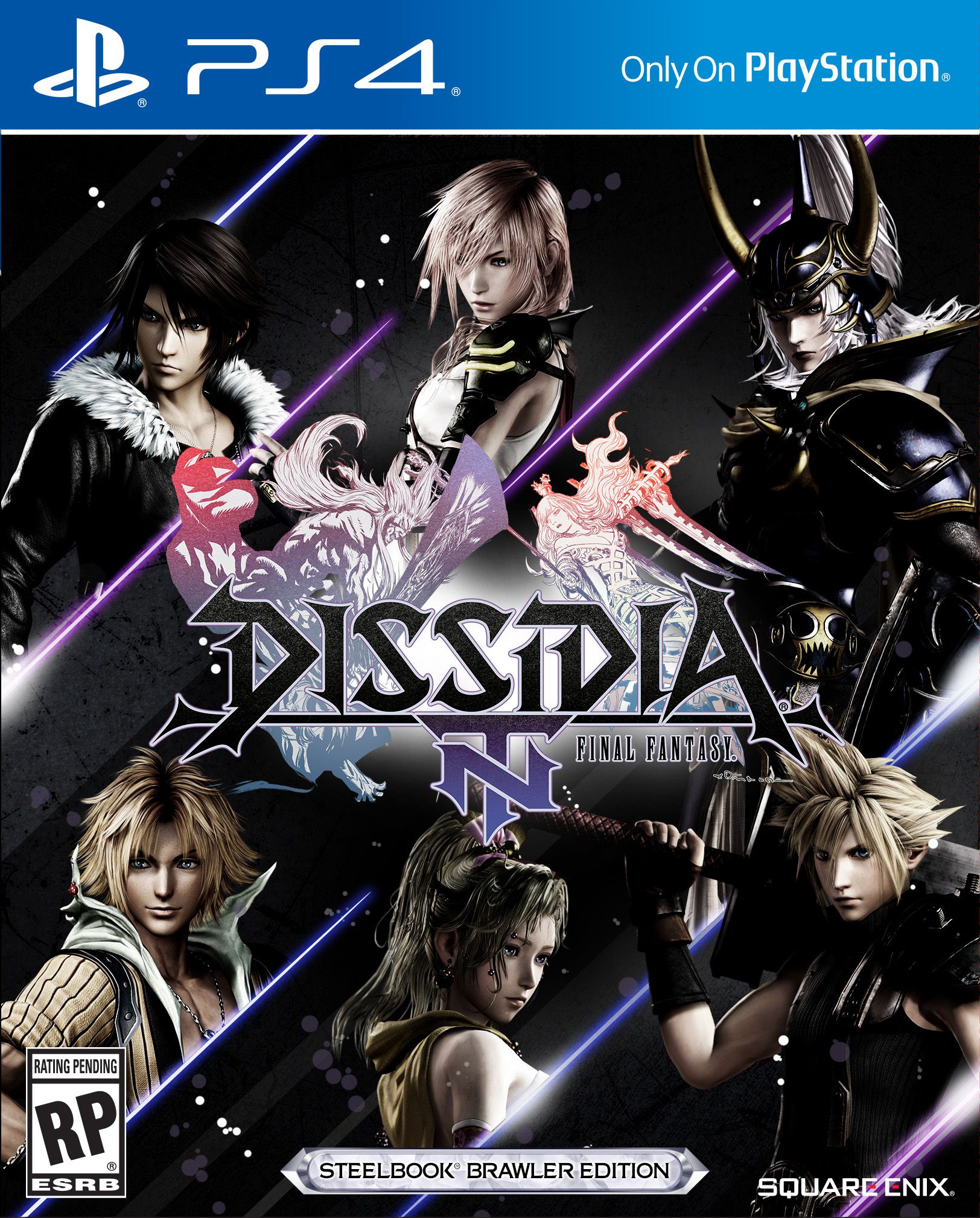 jaquette reduite de Dissidia: Final Fantasy NT sur Playstation 4