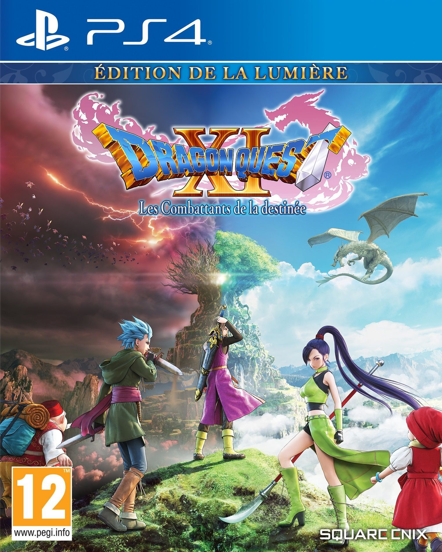 jaquette de Dragon Quest XI : Les Combattants de la destinée sur Playstation 4