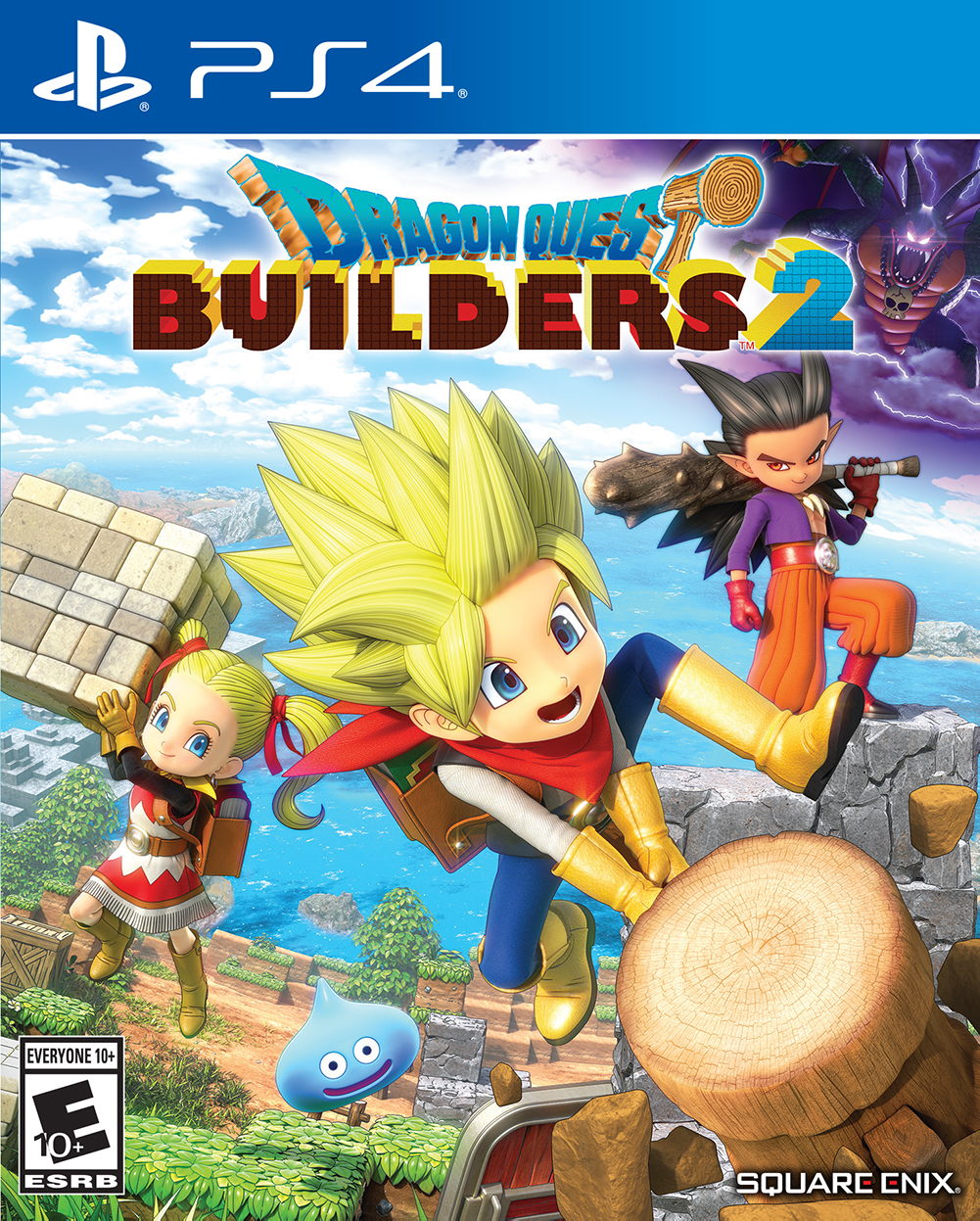 jaquette reduite de Dragon Quest Builders 2 sur Playstation 4