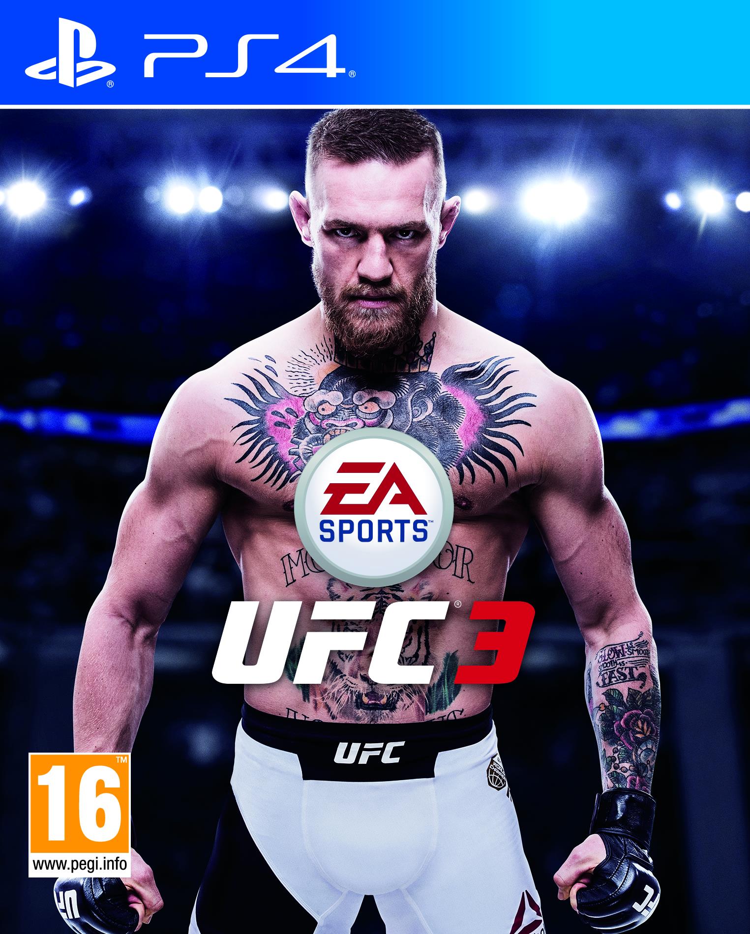 jaquette reduite de EA Sports UFC 3 sur Playstation 4