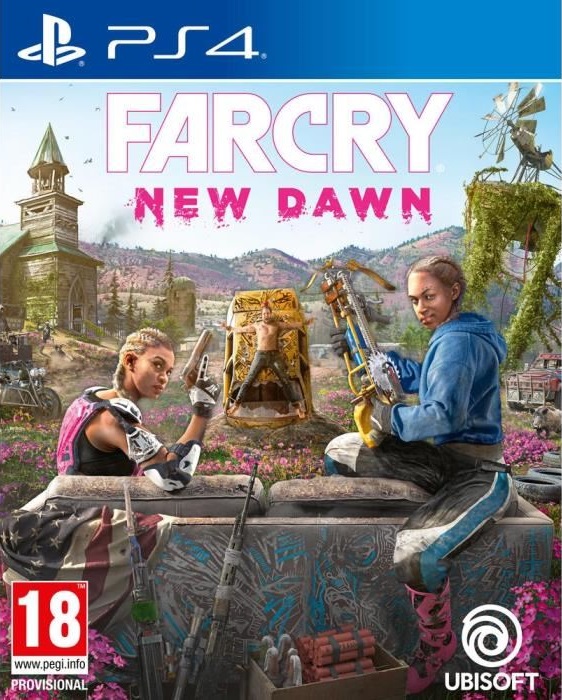 jaquette reduite de Far Cry New Dawn sur Playstation 4