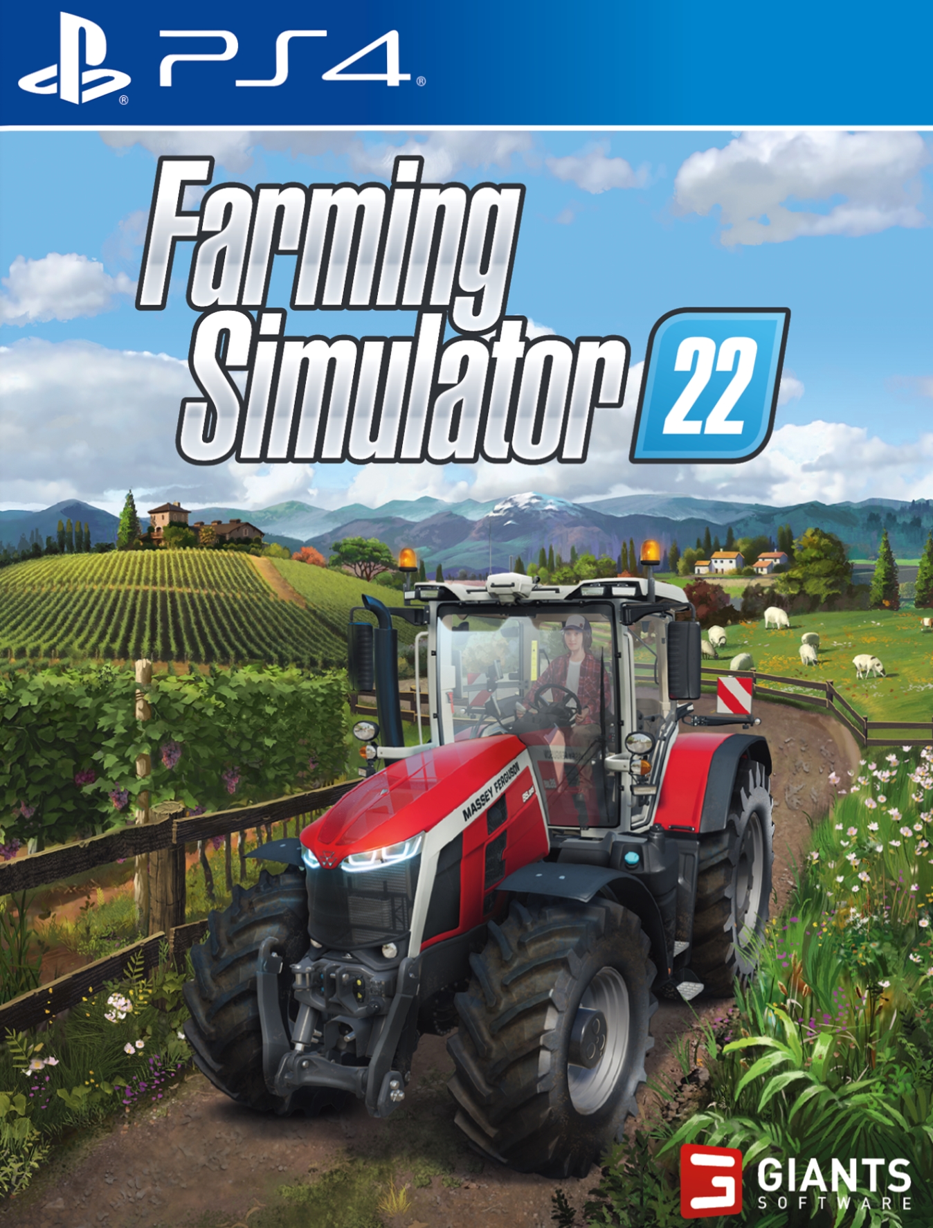 jaquette reduite de Farming Simulator 22 sur Playstation 4