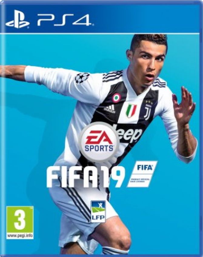 jaquette reduite de FIFA 19 sur Playstation 4