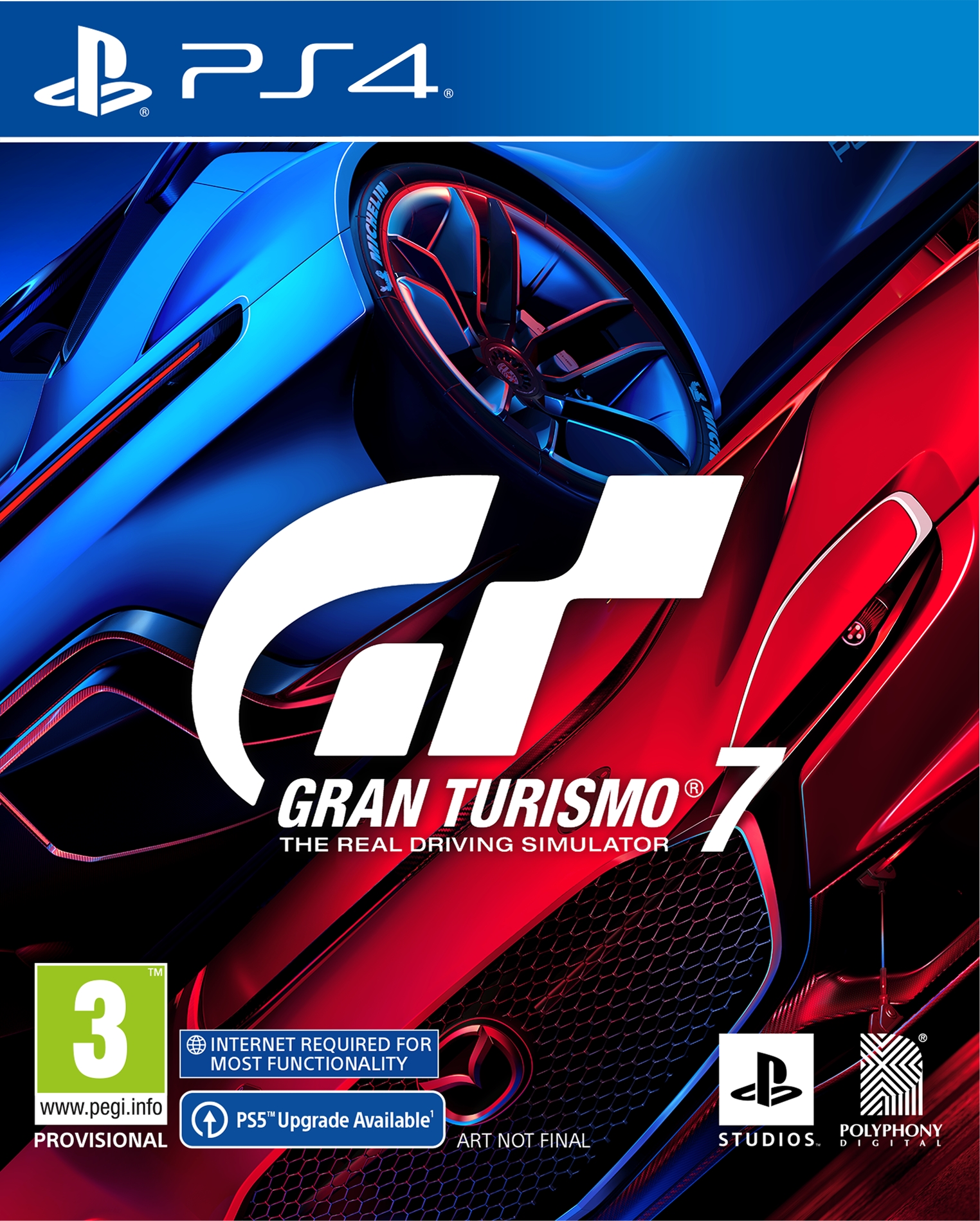 jaquette reduite de Gran Turismo 7 sur Playstation 4