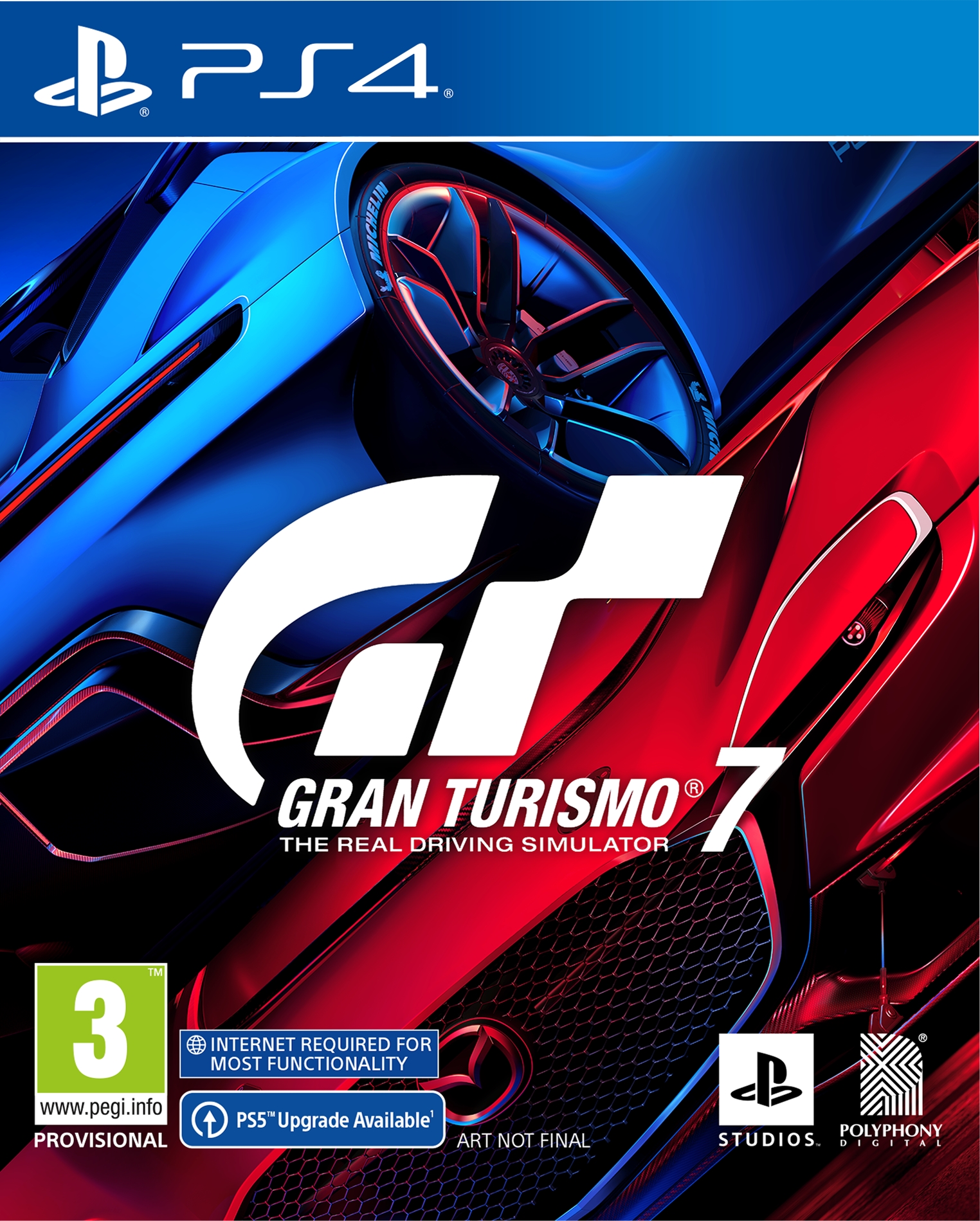 jaquette reduite de Gran Turismo 7 sur Playstation 4