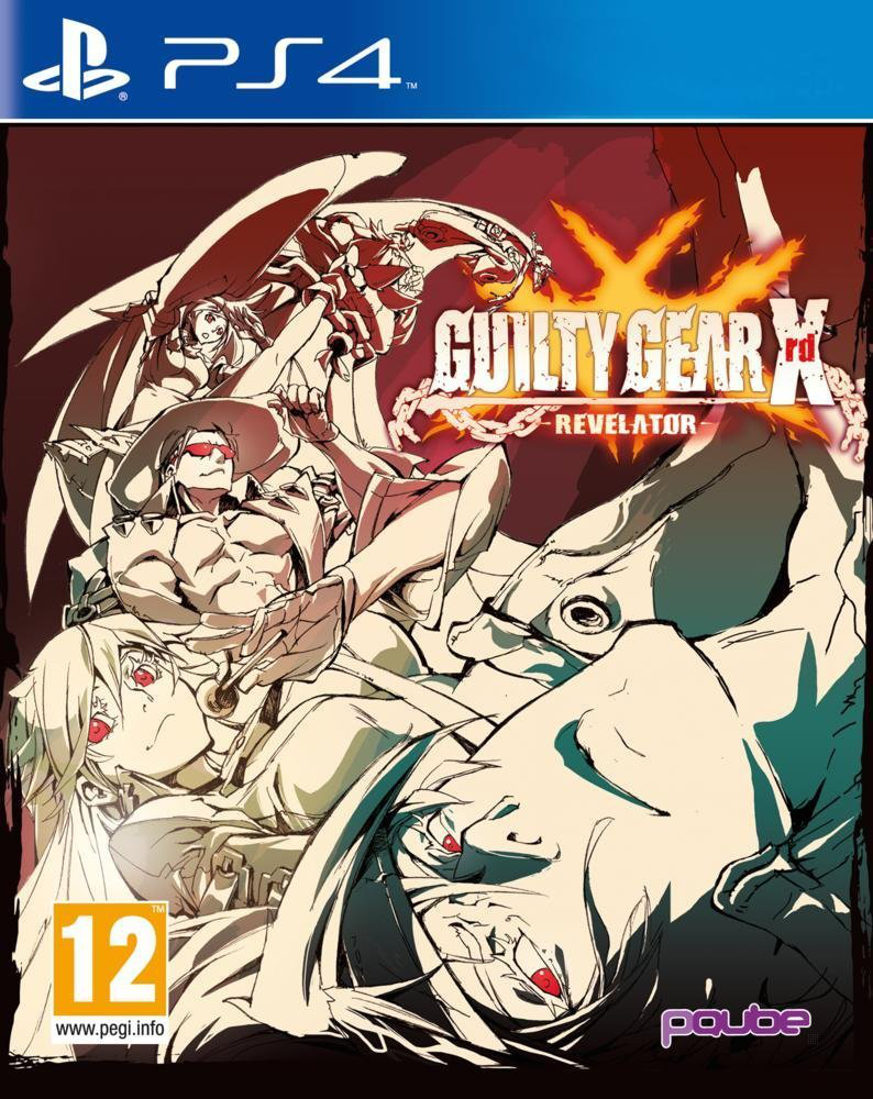 jaquette reduite de Guilty Gear Xrd -Revelator- sur Playstation 4