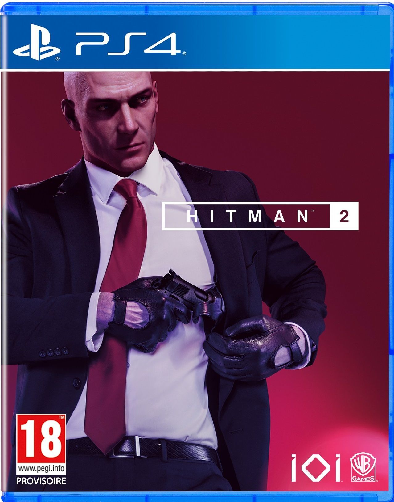 jaquette reduite de Hitman 2 sur Playstation 4