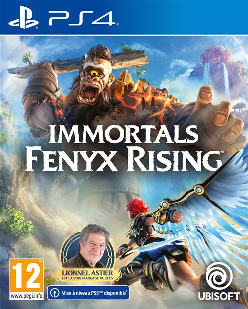 jaquette reduite de Immortals Fenyx Rising sur Playstation 4