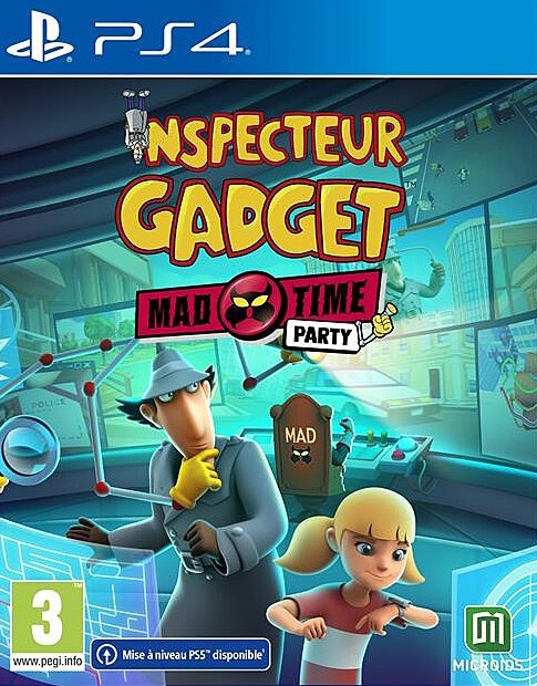 jaquette de Inspecteur Gadget - Mad Time Party sur Playstation 4