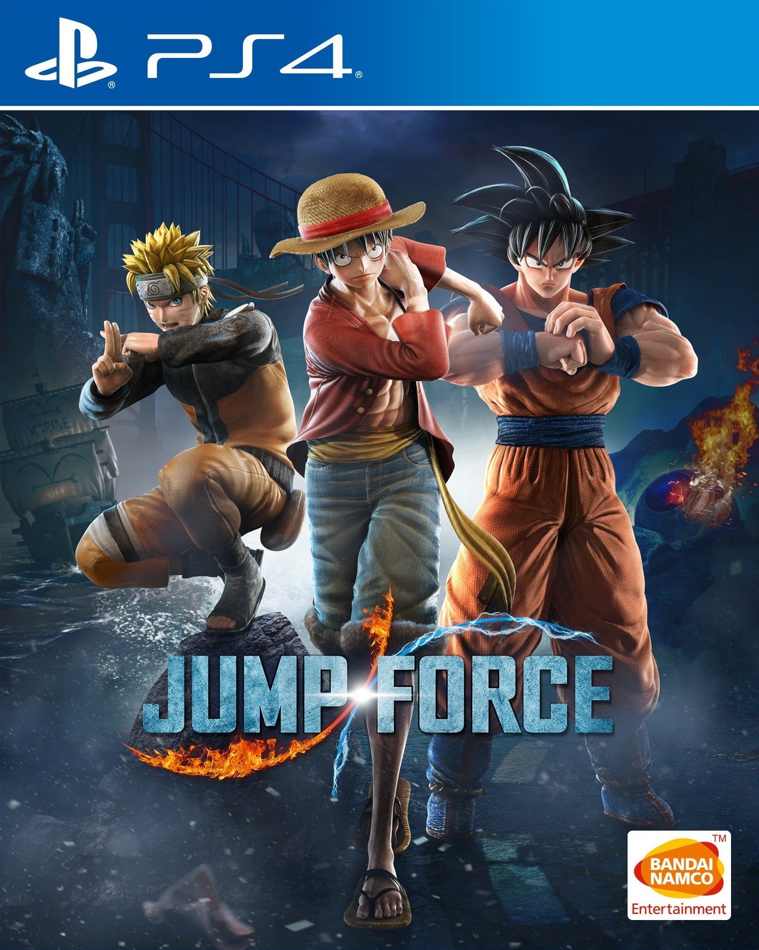 jaquette reduite de Jump Force sur Playstation 4