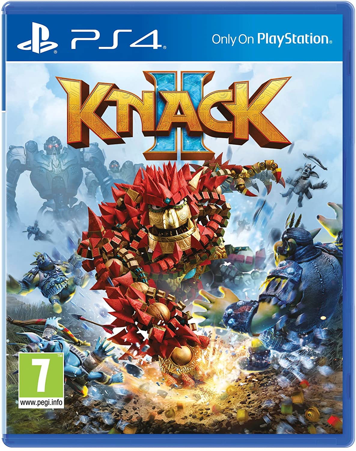 jaquette reduite de Knack 2 sur Playstation 4