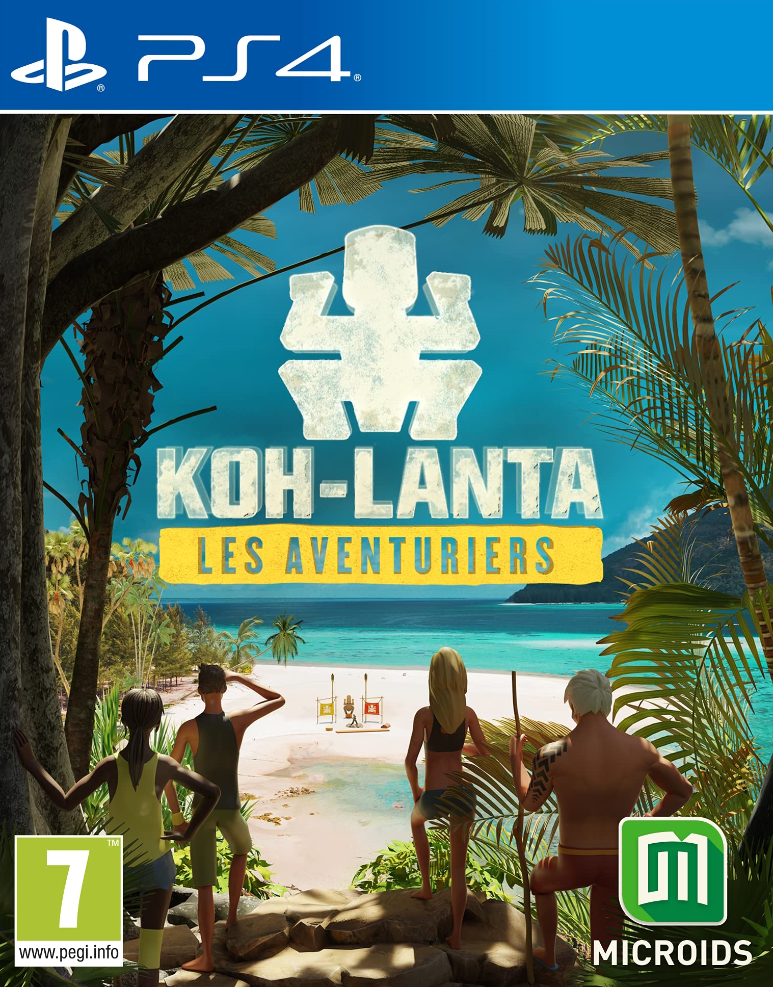 jaquette de Koh-Lanta: Les Aventuriers sur Playstation 4