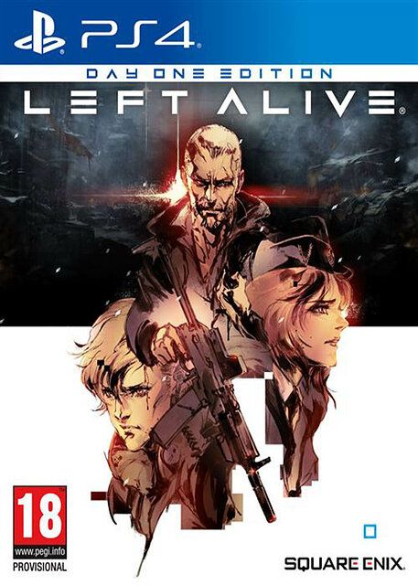 jaquette de Left Alive sur Playstation 4