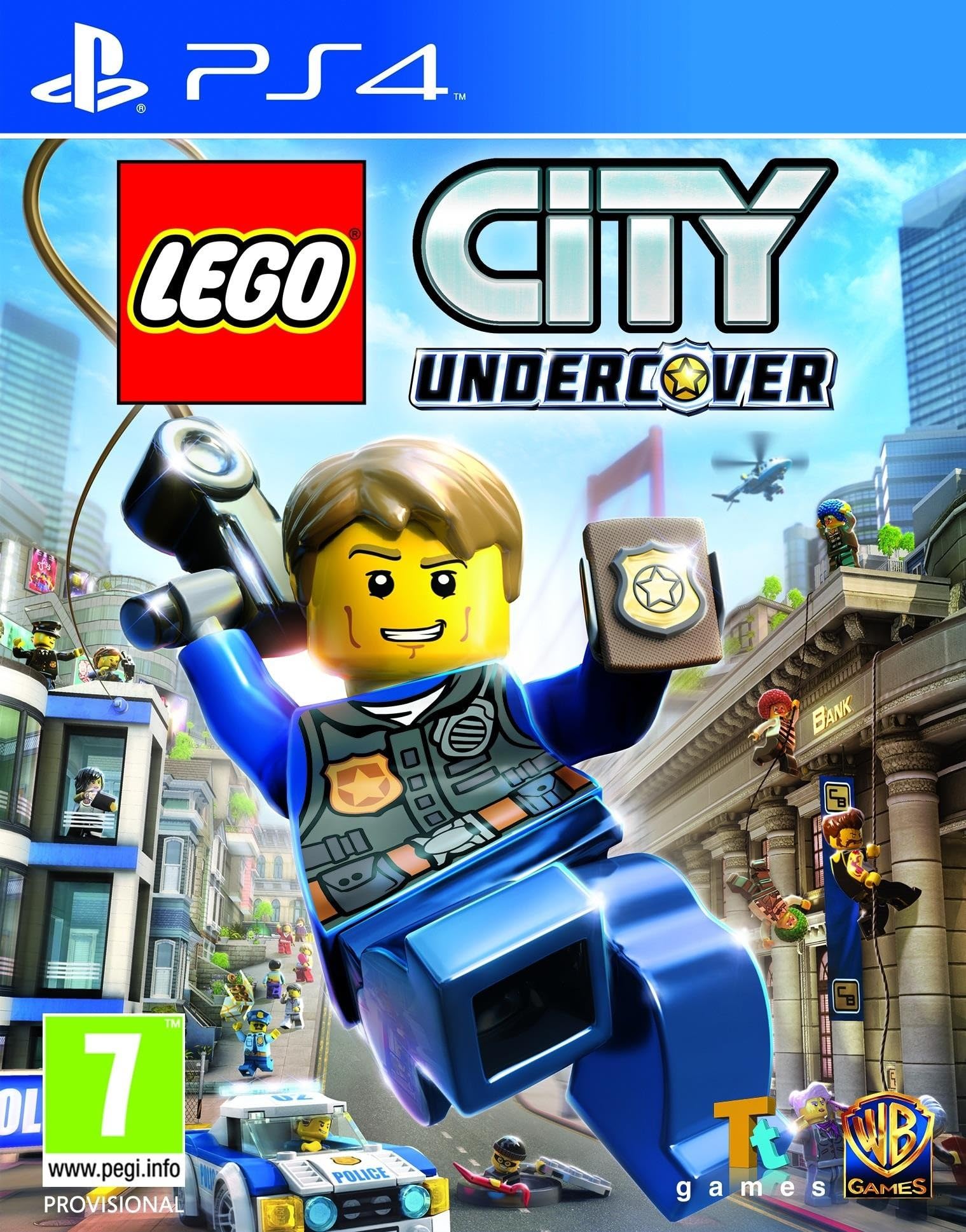 jaquette reduite de LEGO City Undercover sur Playstation 4
