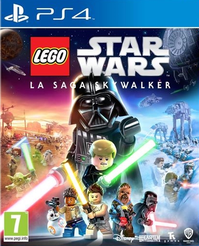 jaquette reduite de Lego Star Wars: La Saga Skywalker sur Playstation 4