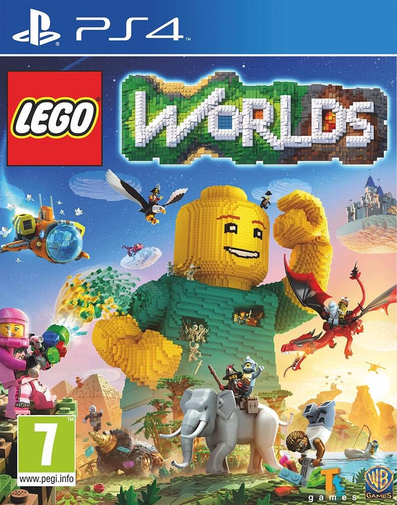 jaquette reduite de LEGO Worlds sur Playstation 4