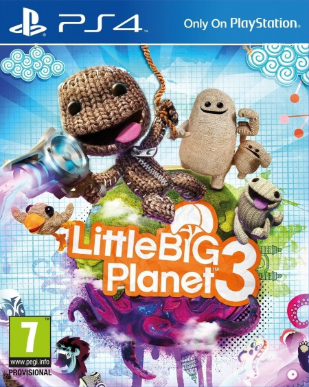 jaquette reduite de LittleBigPlanet 3 sur Playstation 4