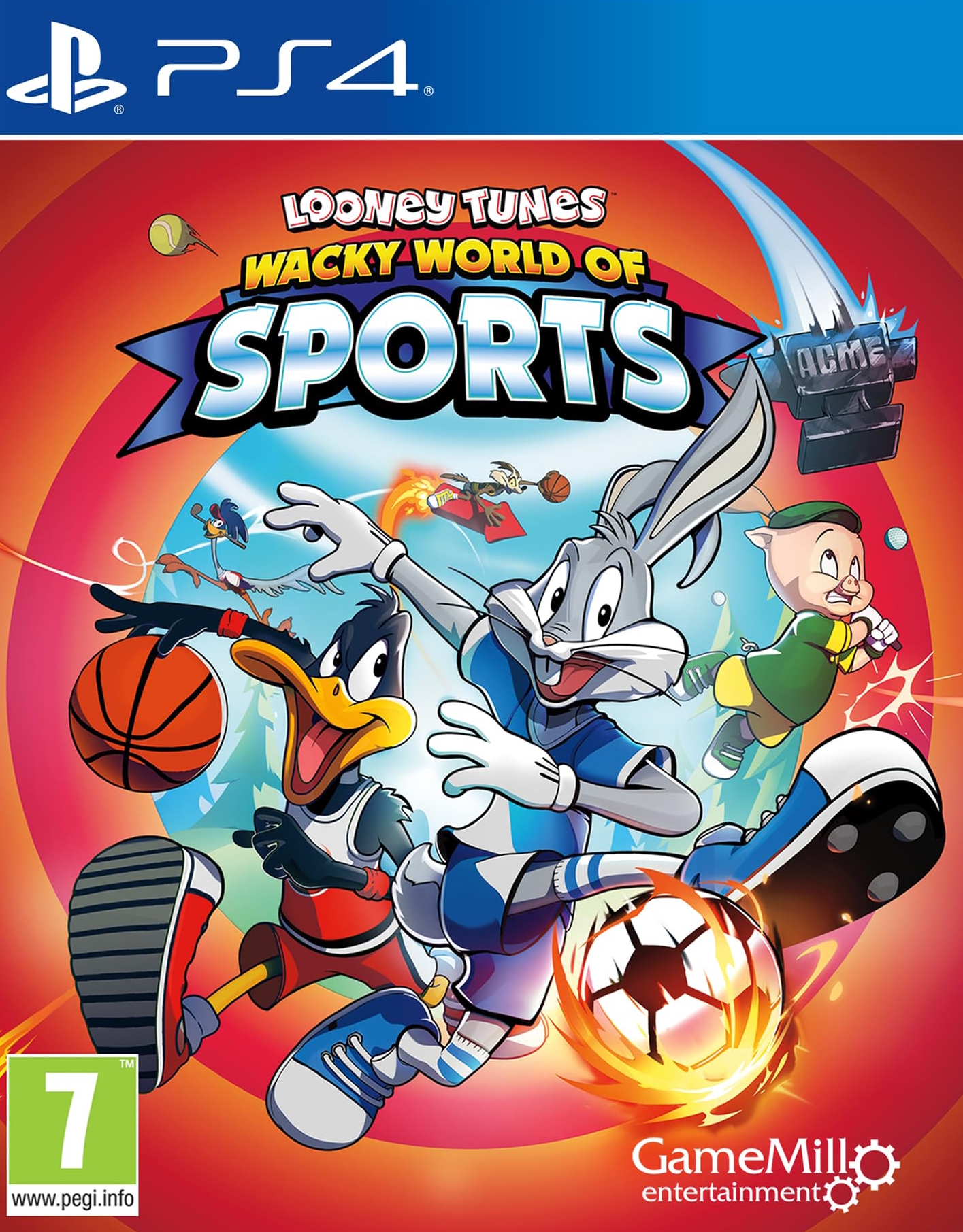 jaquette reduite de Looney Tunes: Wacky World of Sports sur Playstation 4