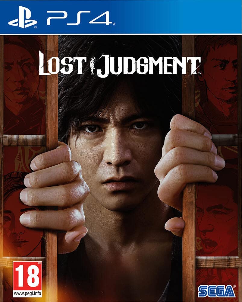 jaquette reduite de Lost Judgment sur Playstation 4