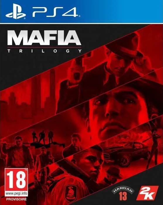 jaquette reduite de Mafia Trilogy sur Playstation 4