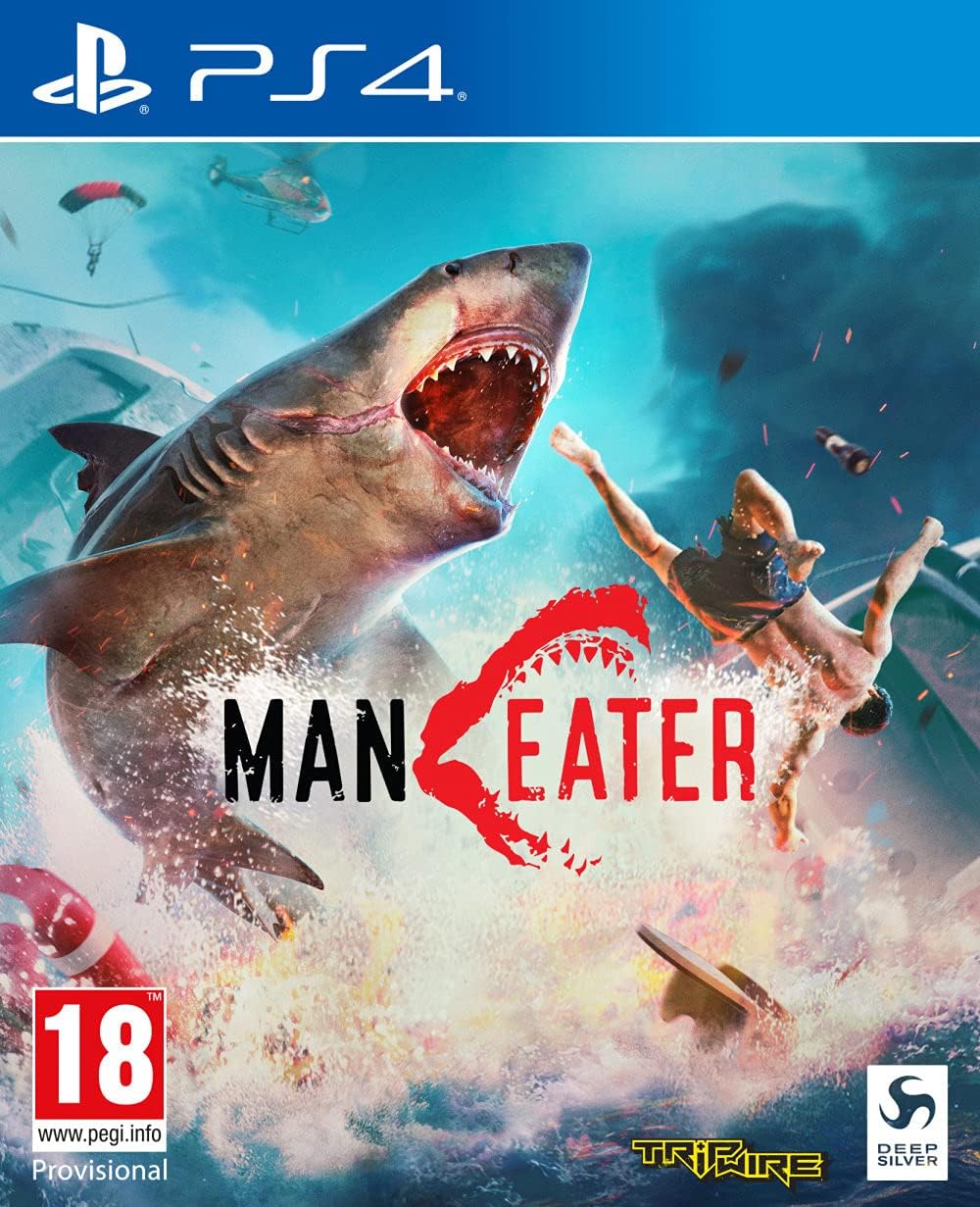 jaquette reduite de Maneater sur Playstation 4