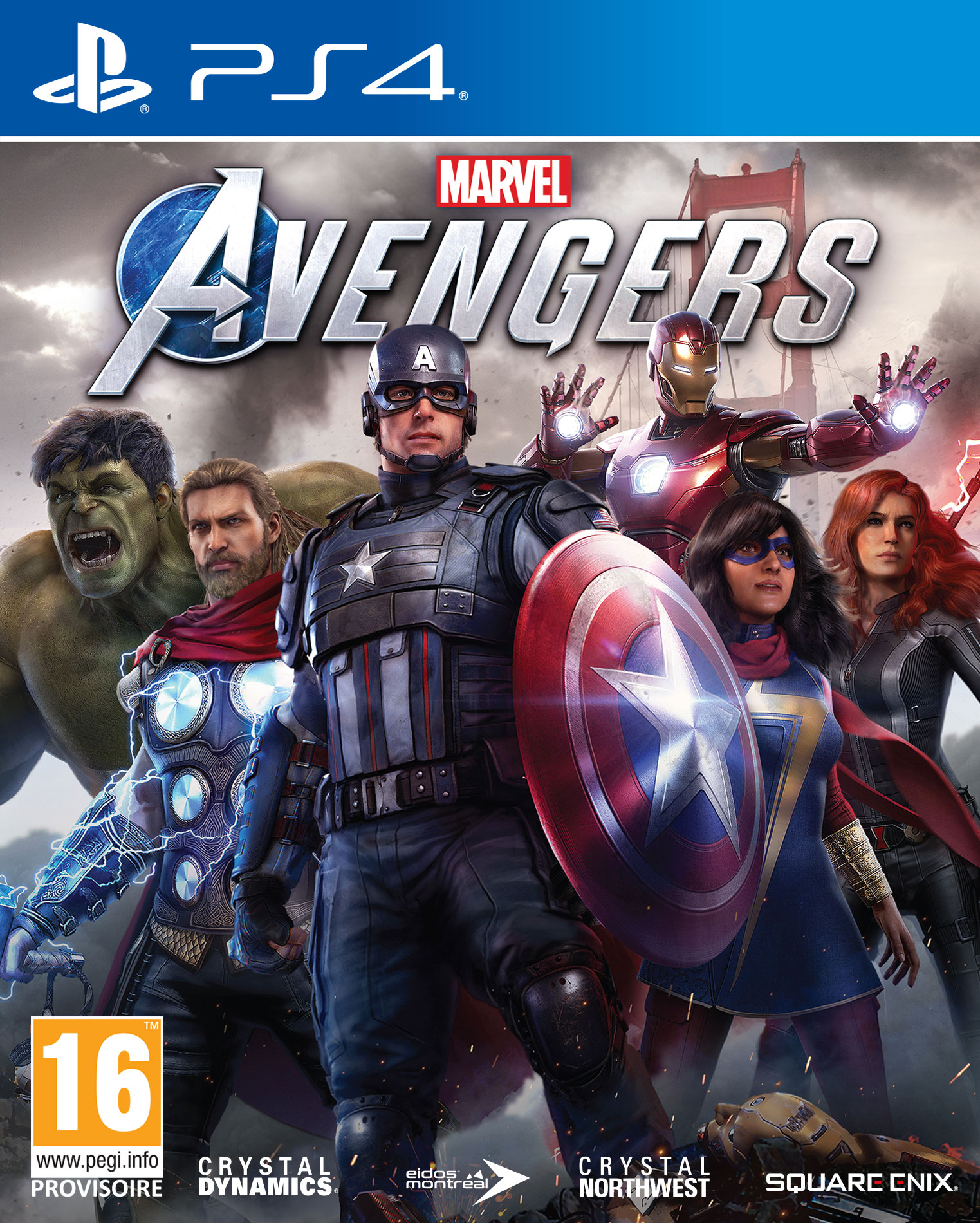 jaquette de Marvel's Avengers sur Playstation 4