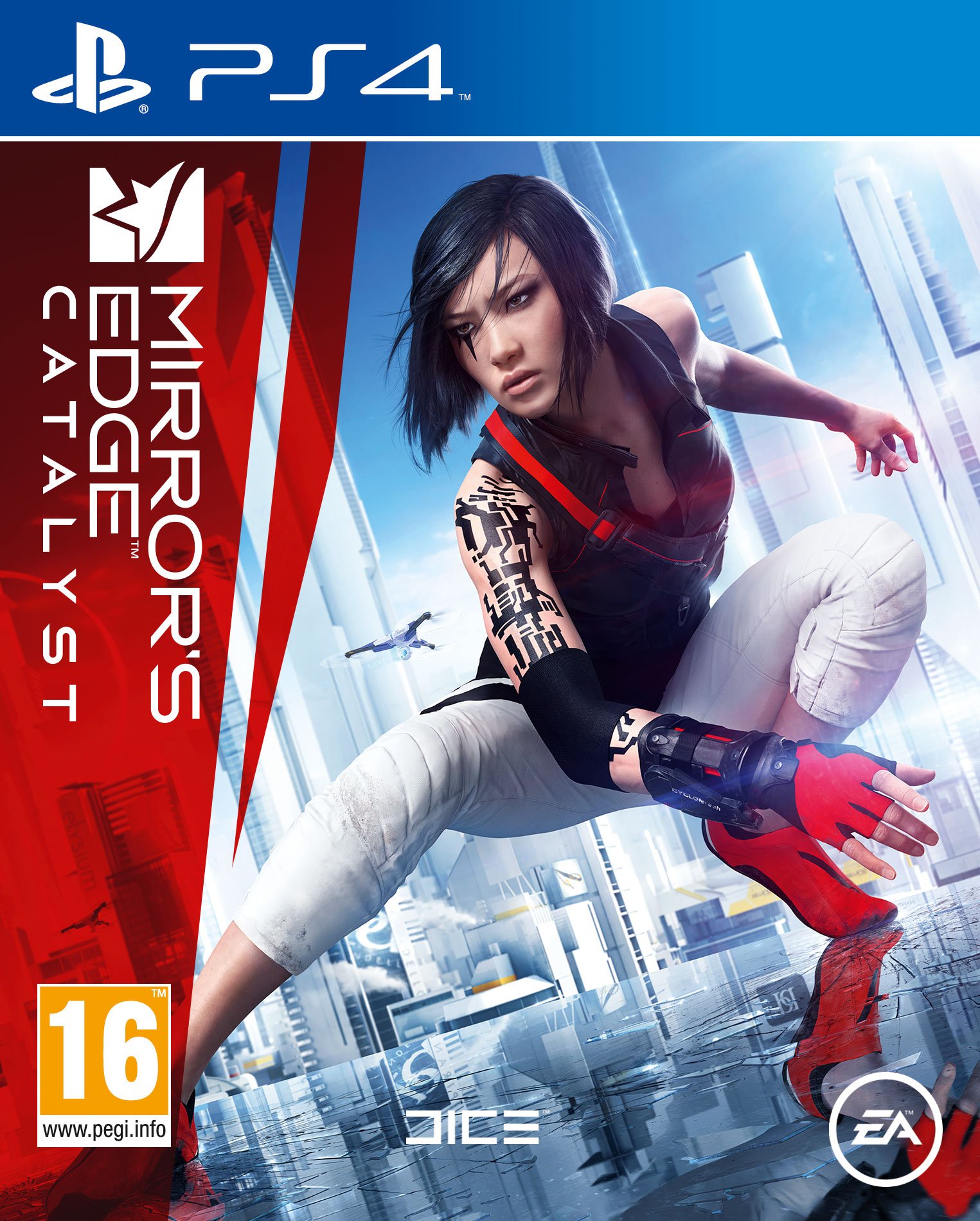 jaquette reduite de Mirror's Edge Catalyst sur Playstation 4