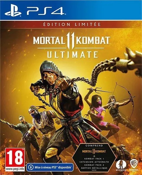 jaquette de Mortal Kombat 11 Ultimate sur Playstation 4