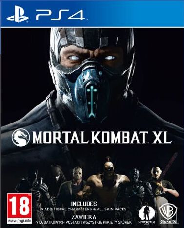 jaquette reduite de Mortal Kombat XL sur Playstation 4