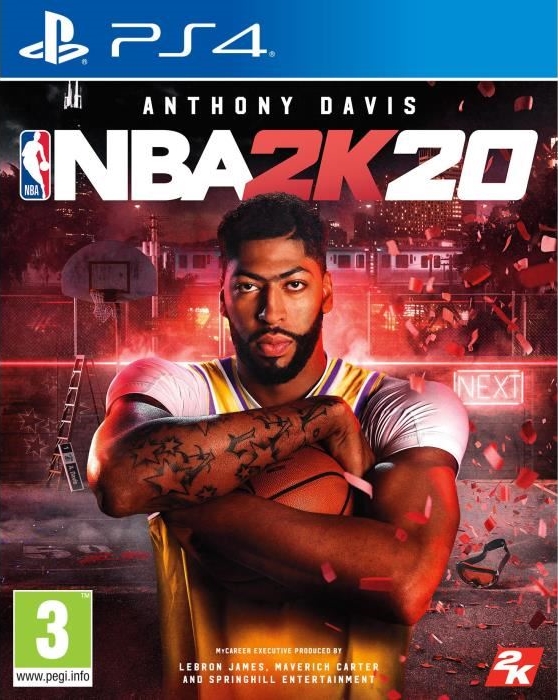 jaquette reduite de NBA 2K20 sur Playstation 4