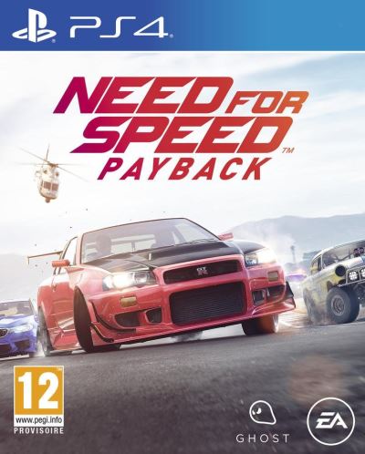 jaquette reduite de Need for Speed Payback sur Playstation 4