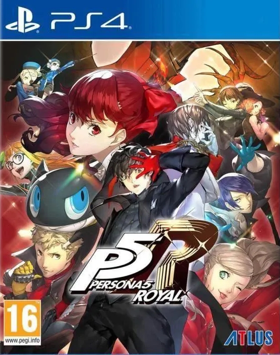 jaquette reduite de Persona 5 Royal sur Playstation 4