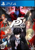 jaquette de Persona 5 sur Playstation 4