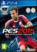 jaquette de Pro Evolution Soccer 2015 sur Playstation 4