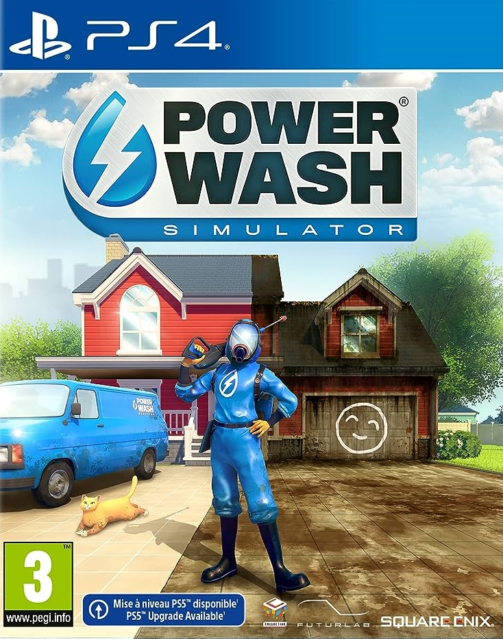 jaquette de PowerWash Simulator sur Playstation 4