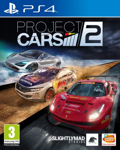 jaquette reduite de Project Cars 2 sur Playstation 4